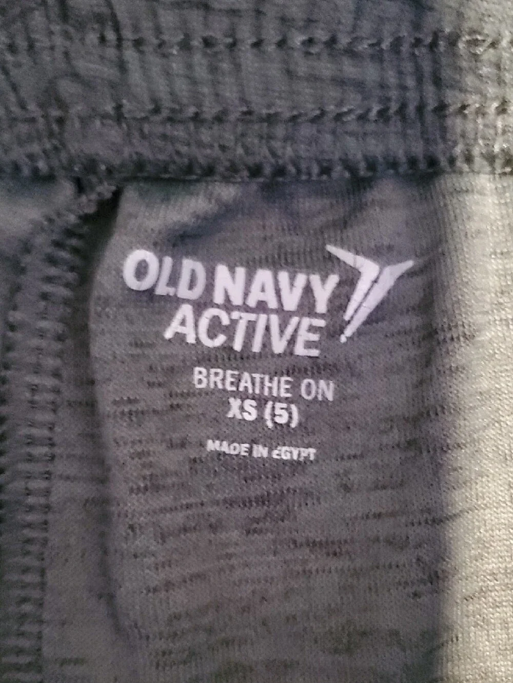 Old Navy Boys Heathered Dark Teal Pull-On Shorts